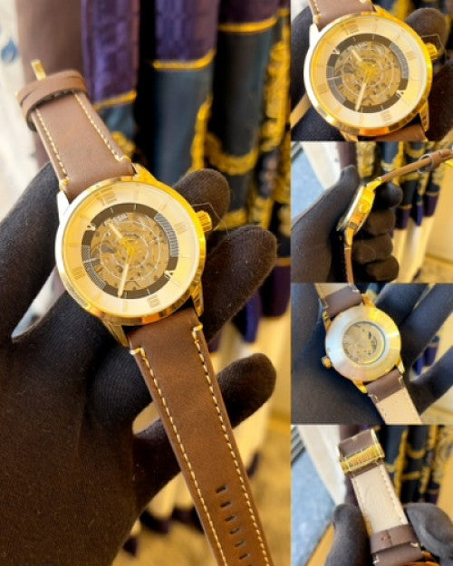 Fossil automatic Gold Dial