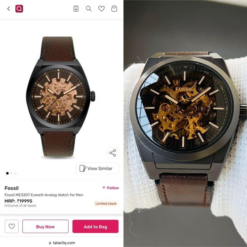 Fossil Everett Litehide