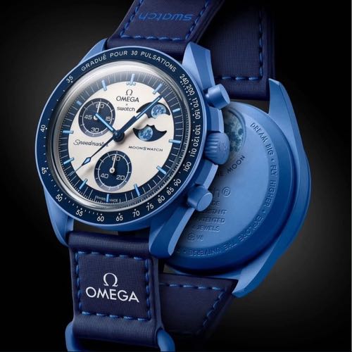 OMEGA X SWATCH MOONSWATCH MISSION TO THE SUPER BLUE MOONPHASE