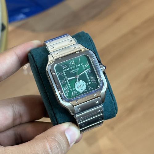 CARTIER SANTOS DUAL TIME AUTOMATIC