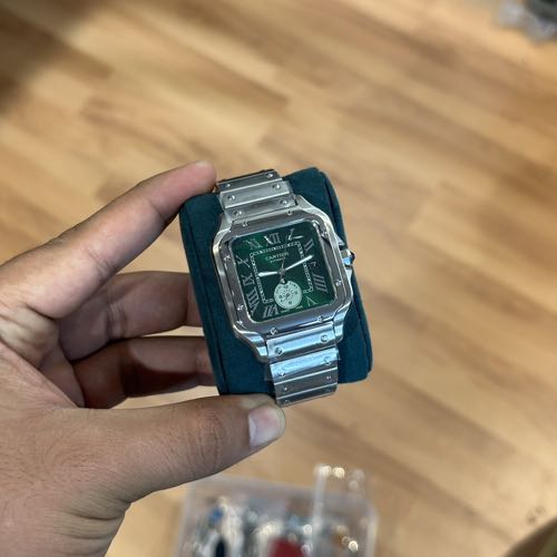 CARTIER SANTOS DUAL TIME AUTOMATIC