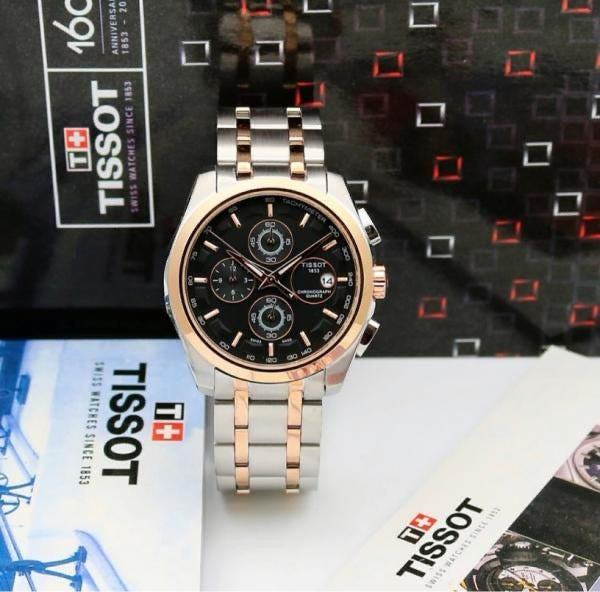 Tissot Watch Rose Gold/Black
