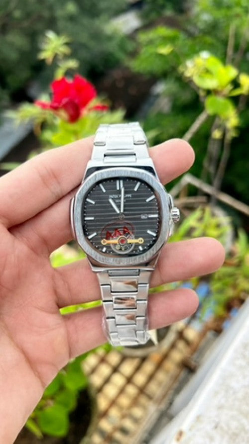 PATEK PHILLIP NAUTILUS Shift movement black dial