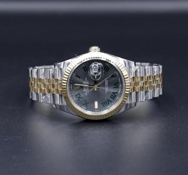 Rolex Oyster Perpetual Date Just Gold Working Like Automatic