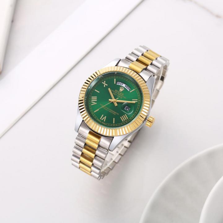 Rolex oyster perpetual Day Date 40 Battery Green