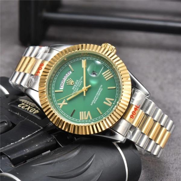 Rolex oyster perpetual Day Date 40 Battery Green