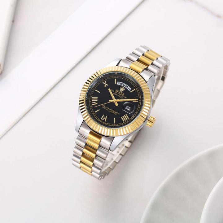 Rolex Oyster Perpetual Day Date 40 Battery Black
