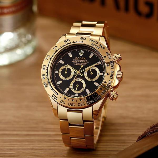 Rolex Oyster perpetual Daytona Chosmograph Gold-Black