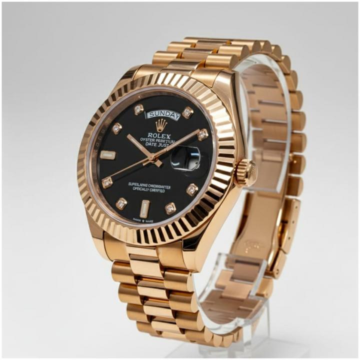 Rolex Oyster Perpetual Day Date Diamond Copper-Black 40